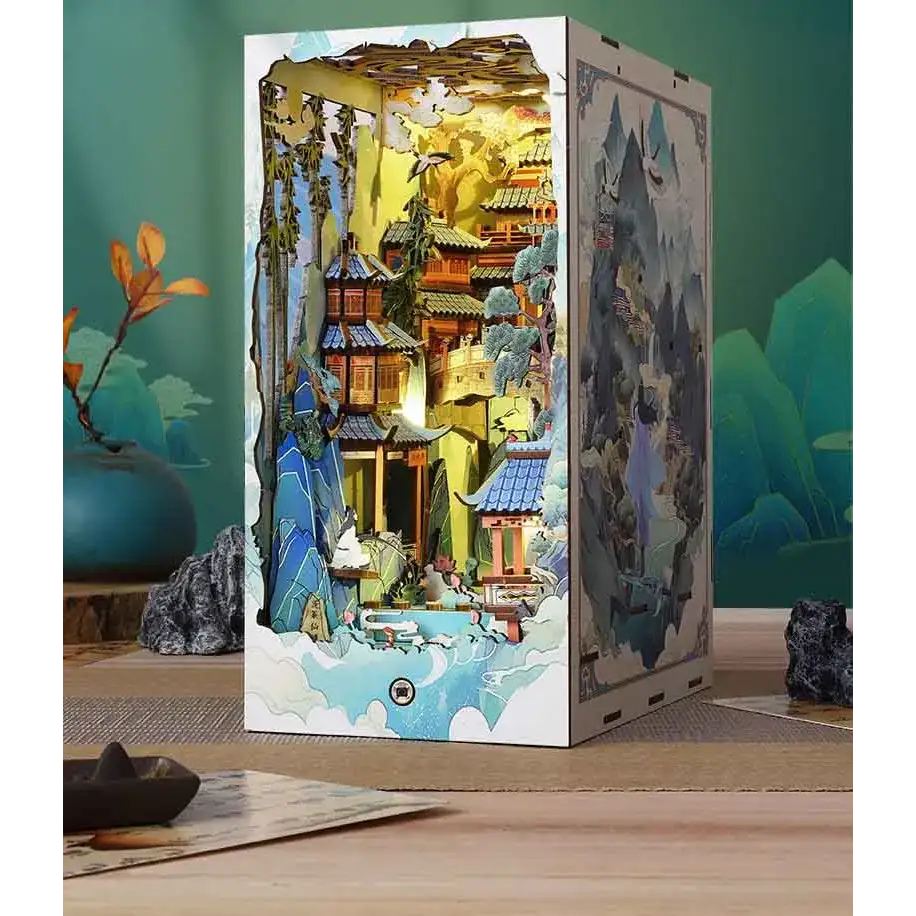 Chinese Landscape DIY Book Nook Kit