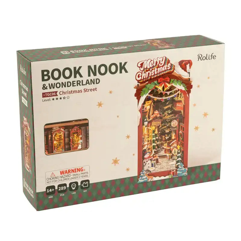 Christmas Indoor Scene Book Nook
