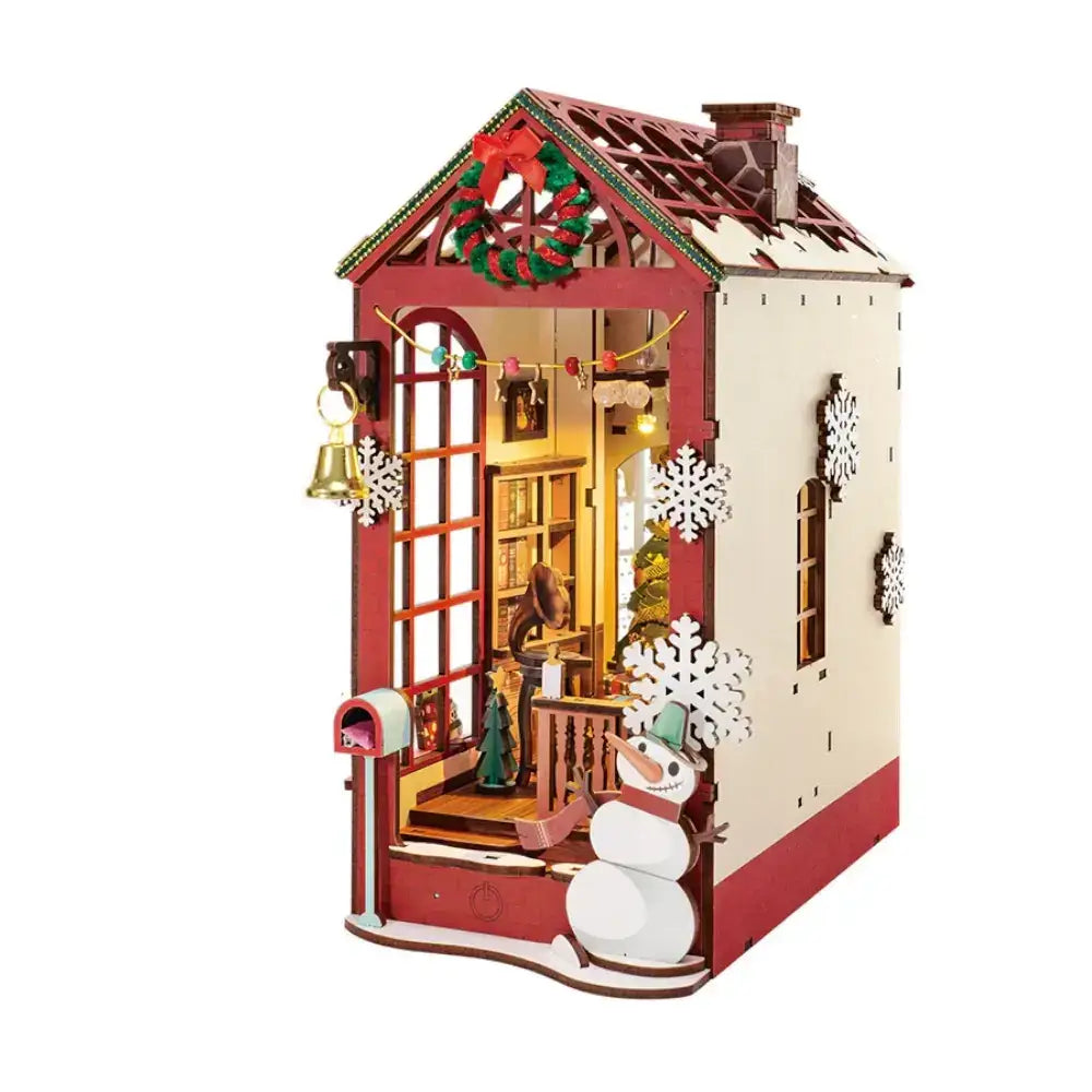 Christmas Indoor Scene Book Nook