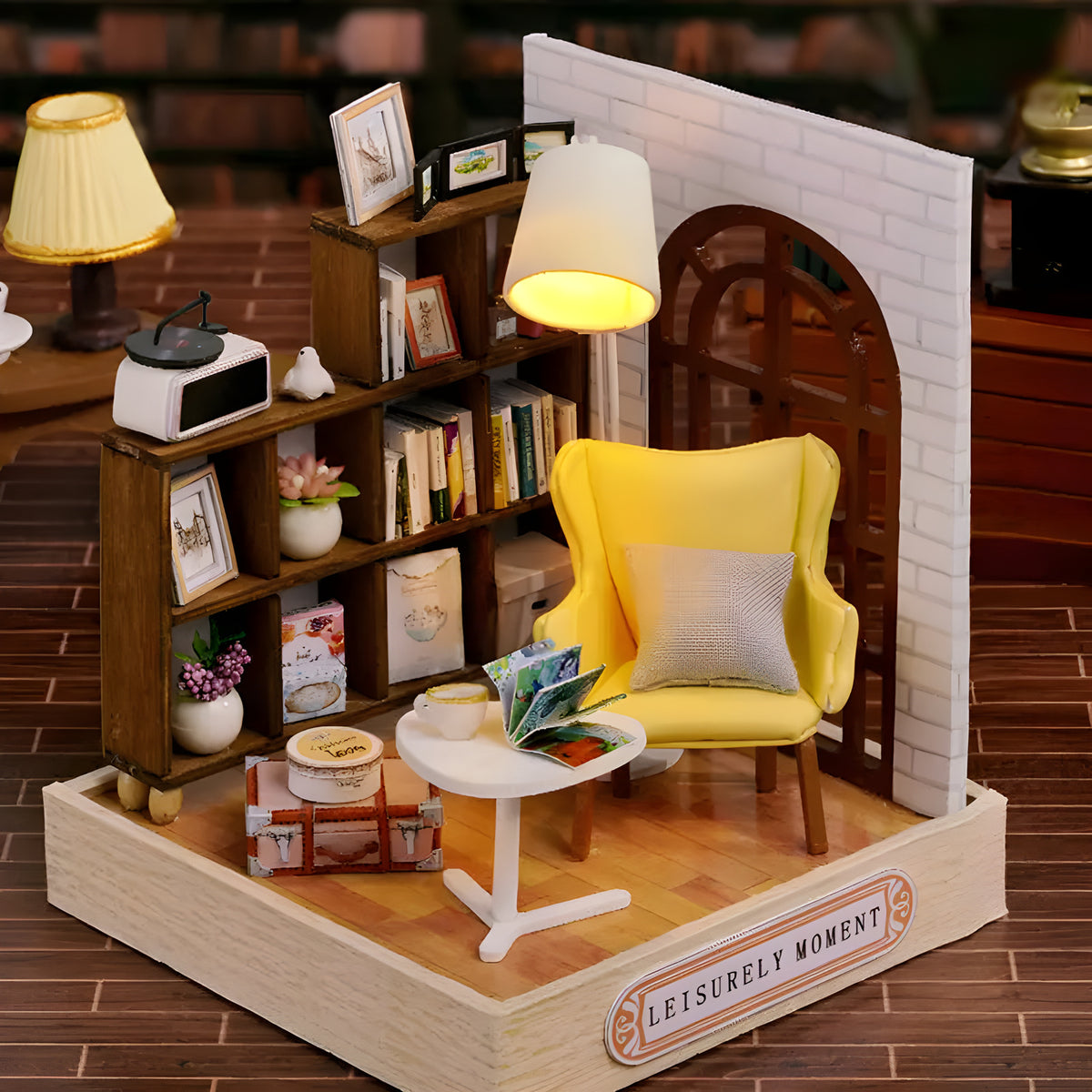 ’Corner of Happiness’ Miniature Dollhouse Kit