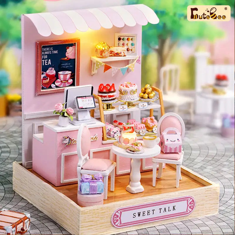 ’Corner of Happiness’ Miniature Dollhouse Kit