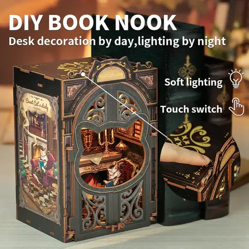 Count Cat’s Study Book Nook