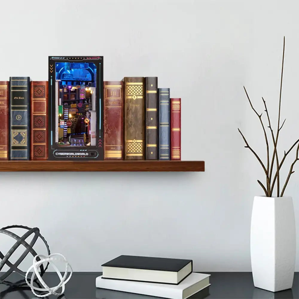 Cyberpunk World DIY Book Nook Kit