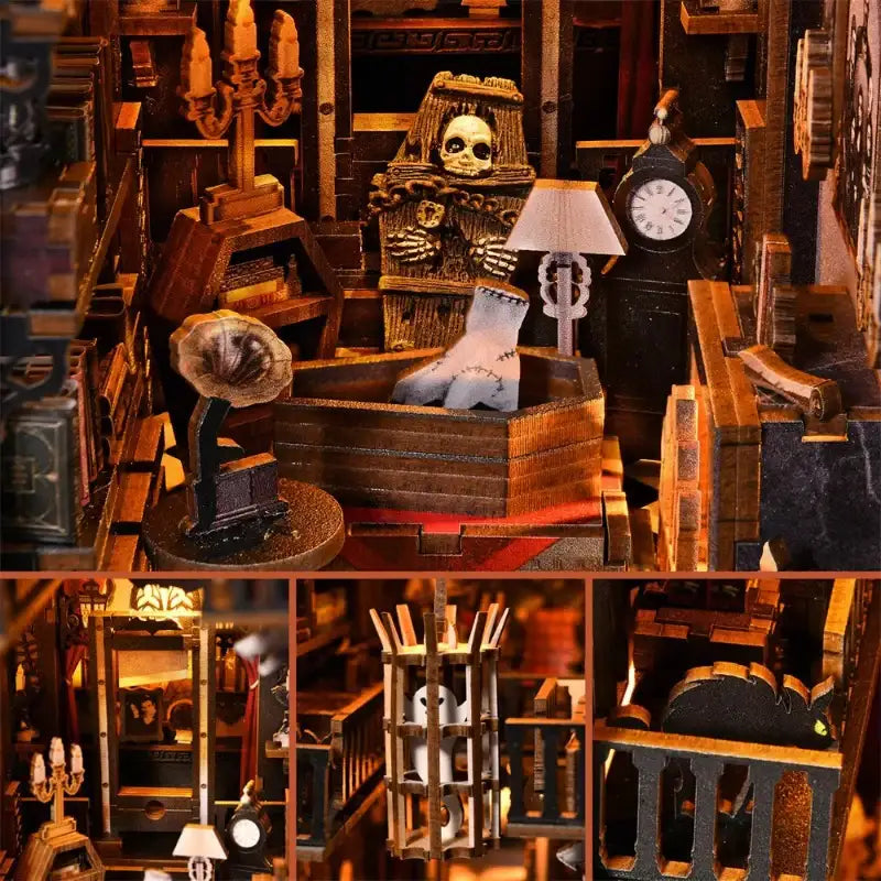 Dark Family Book Nook