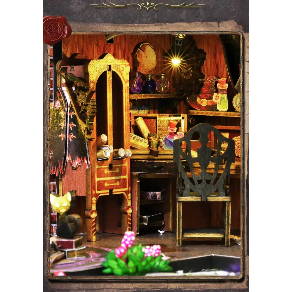 DIY Fantasy House Kit with LED Lights