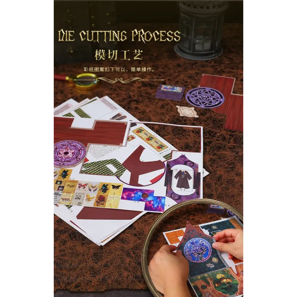 DIY Fantasy House Kit with LED Lights