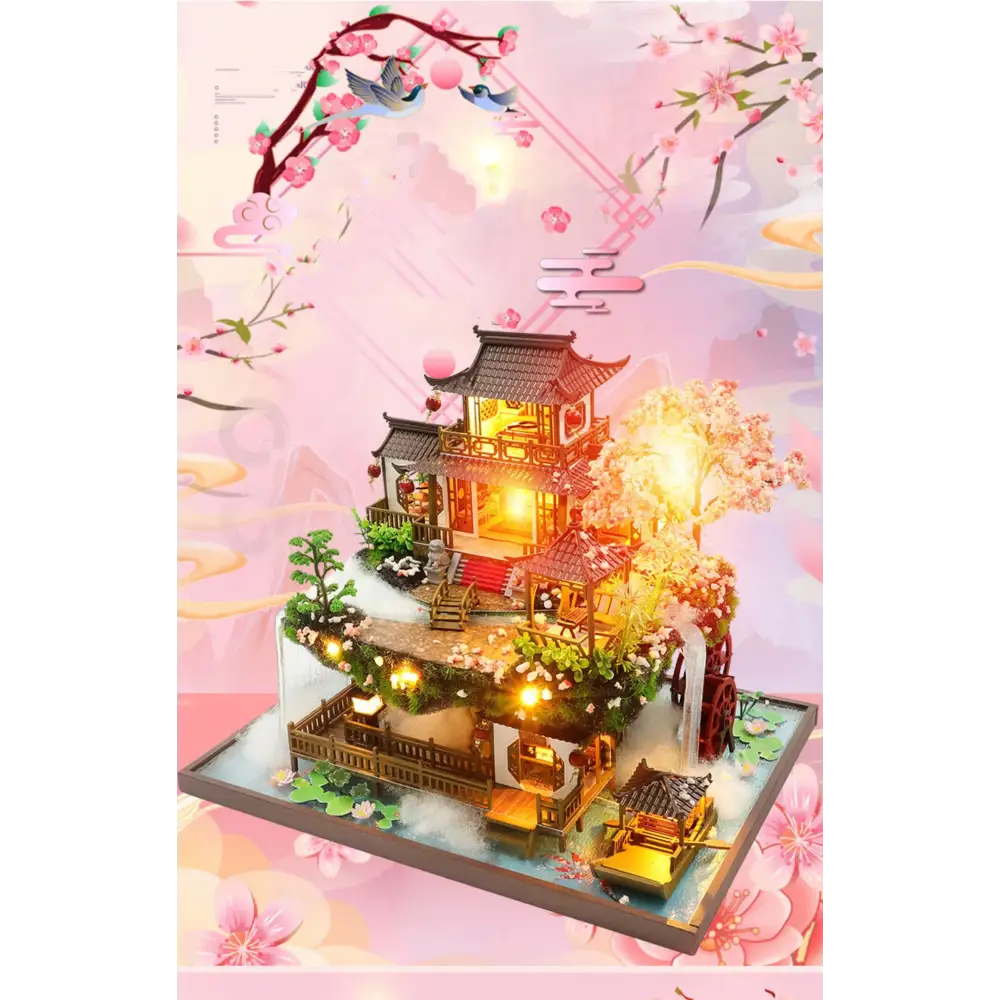 DIY Japanese Zen Garden Miniature House Kit