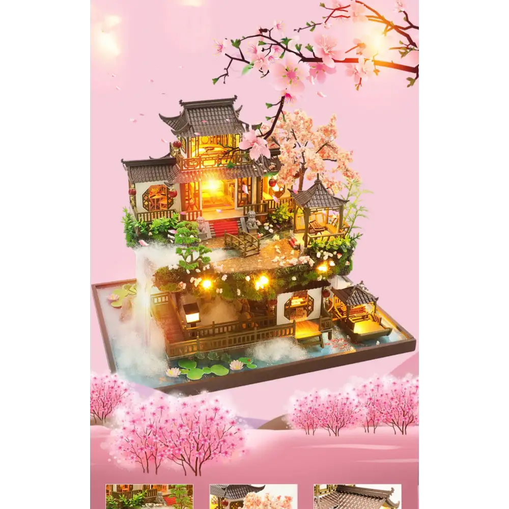 DIY Japanese Zen Garden Miniature House Kit
