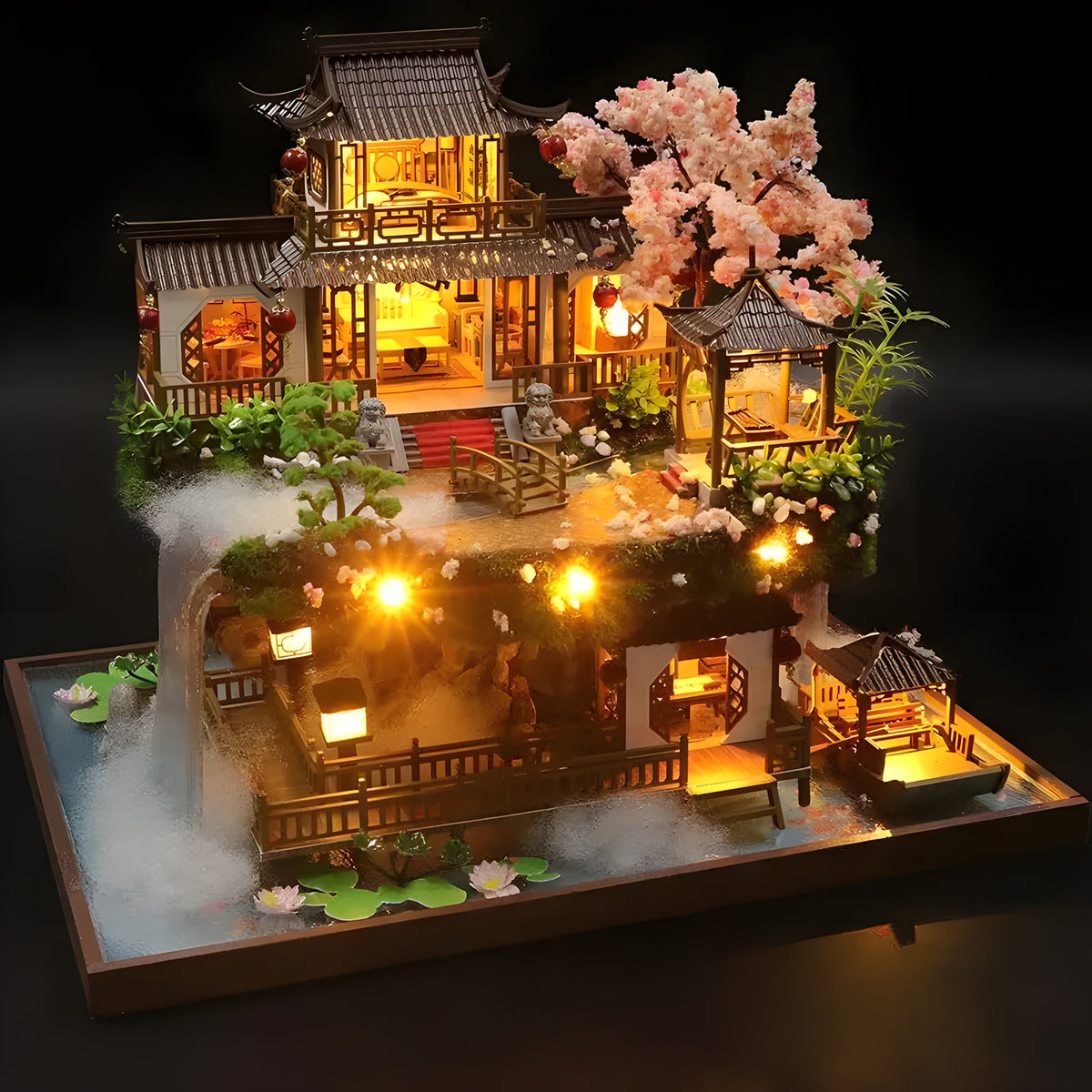 DIY Japanese Zen Garden Miniature House Kit
