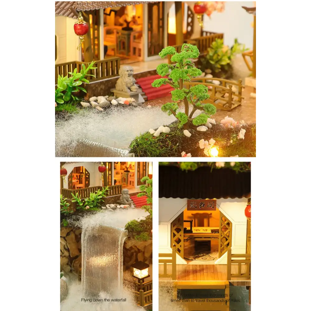 DIY Japanese Zen Garden Miniature House Kit