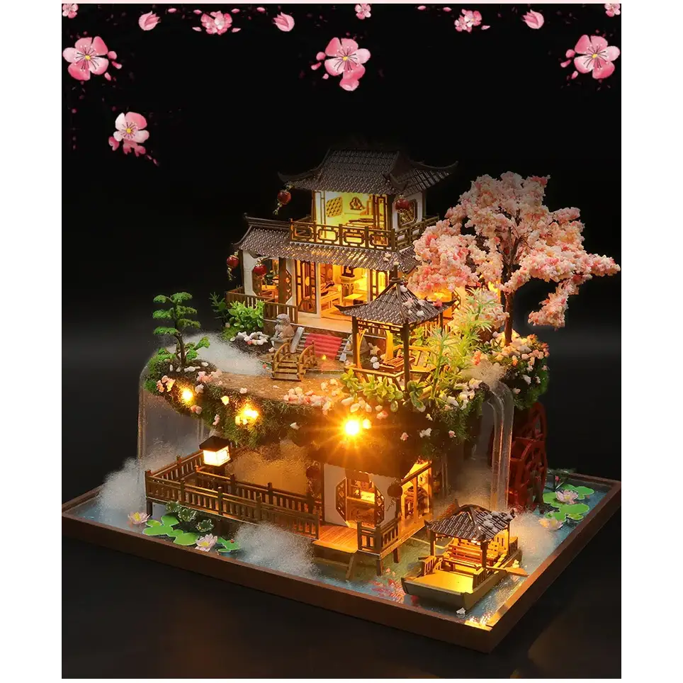 DIY Japanese Zen Garden Miniature House Kit