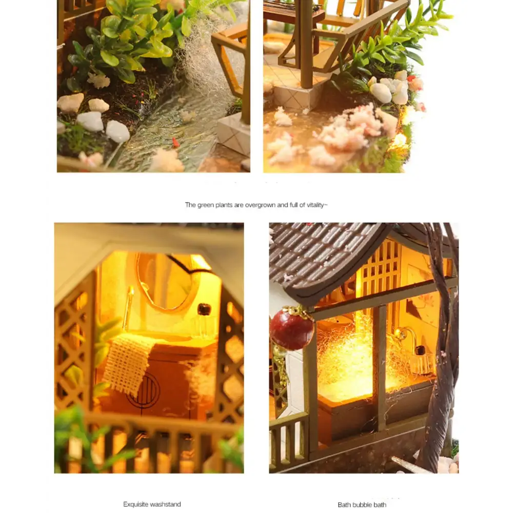 DIY Japanese Zen Garden Miniature House Kit