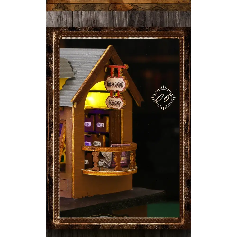 DIY Magic Treasure House Kit with LED Lights
