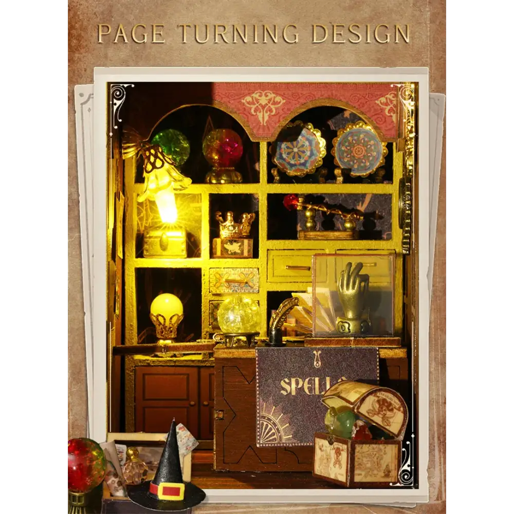 DIY Magic Treasure House Kit with LED Lights
