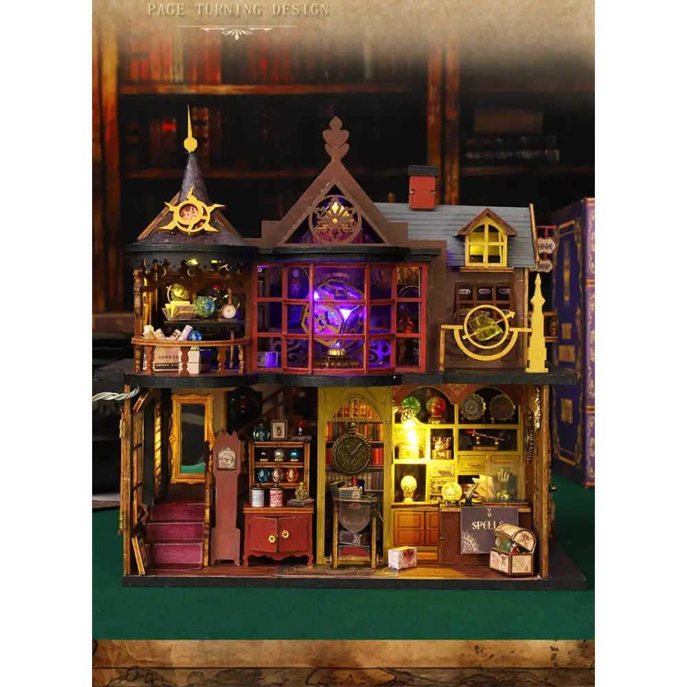 DIY Magic Treasure House Kit with LED Lights