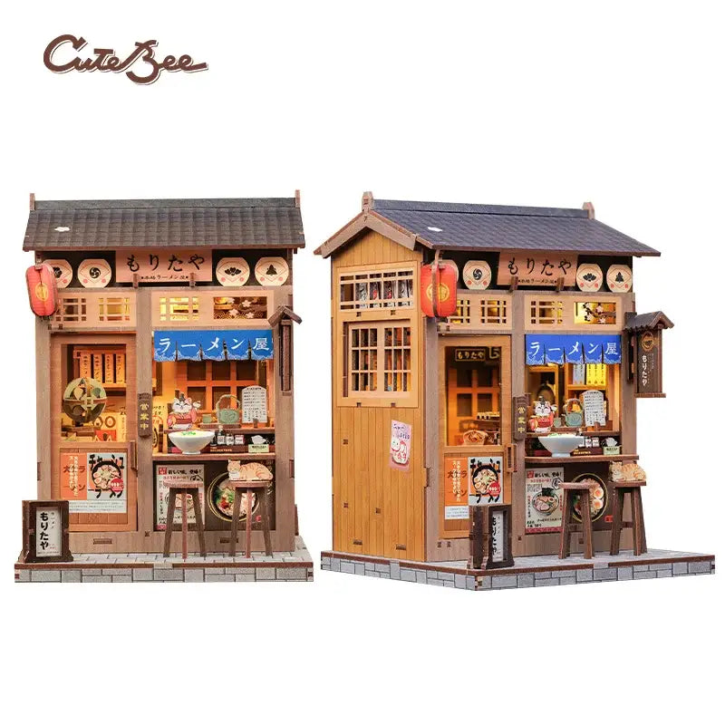 DIY Morita-Ya Ramen Shop Book Nook Kit