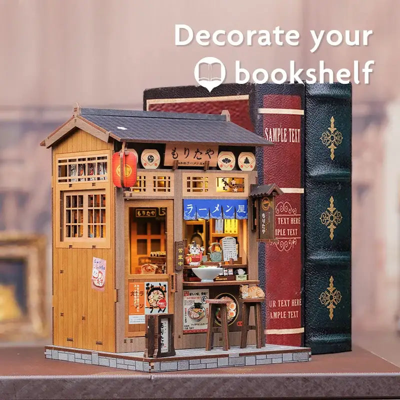 DIY Morita-Ya Ramen Shop Book Nook Kit