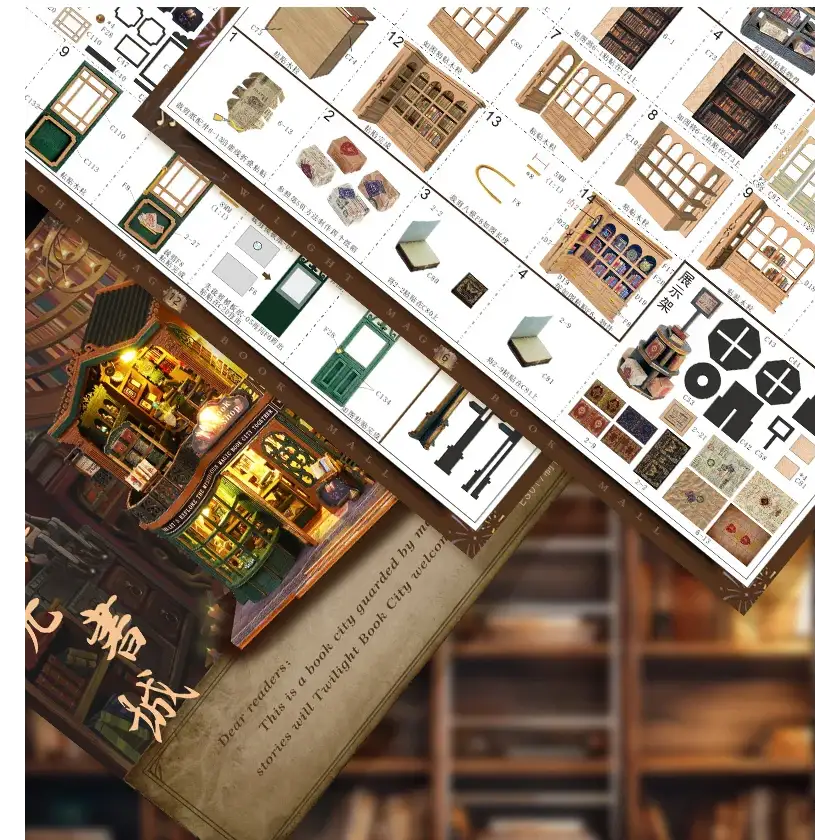 DIY World of Warcraft Miniature House Kit