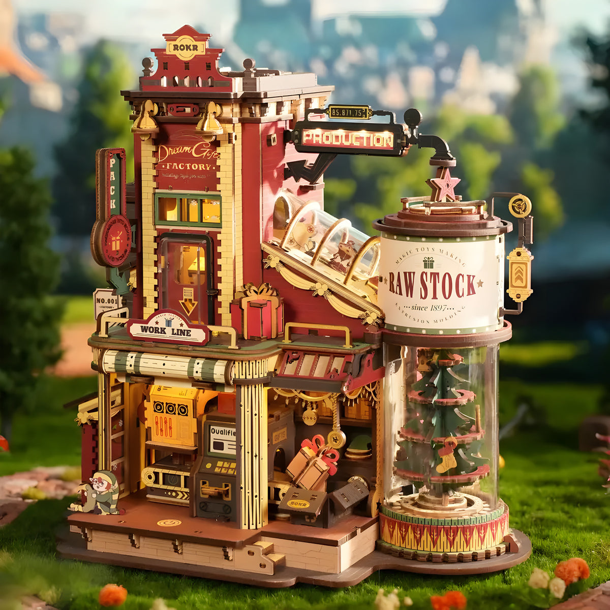 Dream Gift Factory 3D Wooden Music Box