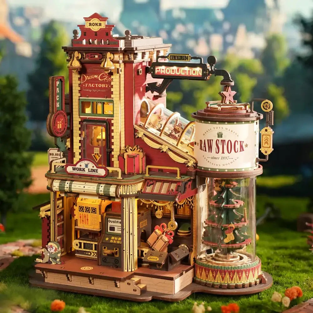 Dream Gift Factory 3D Wooden Music Box