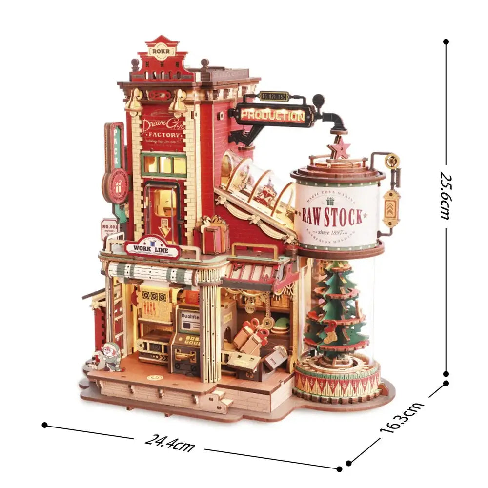 Dream Gift Factory 3D Wooden Music Box