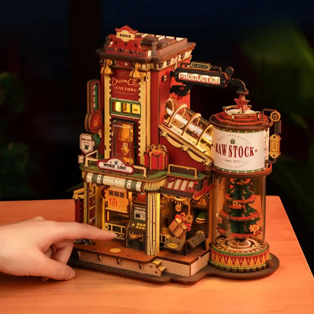 Dream Gift Factory 3D Wooden Music Box