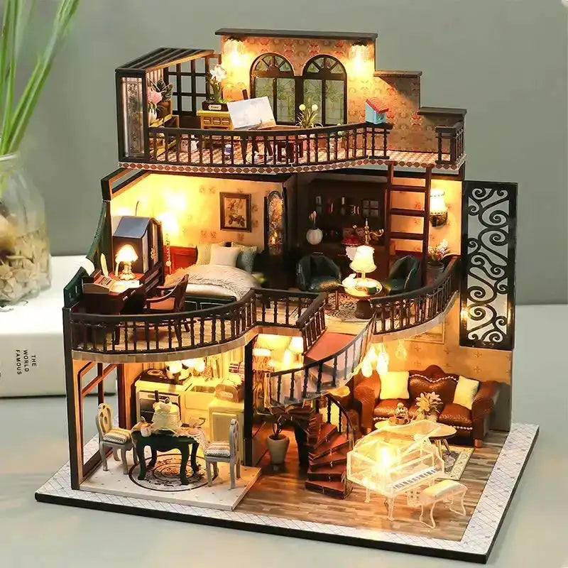 "Dream Pavilion" Miniature Dollhouse Kit