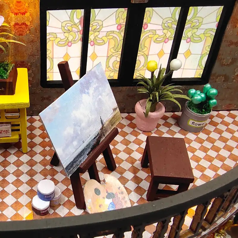 "Dream Pavilion" Miniature Dollhouse Kit