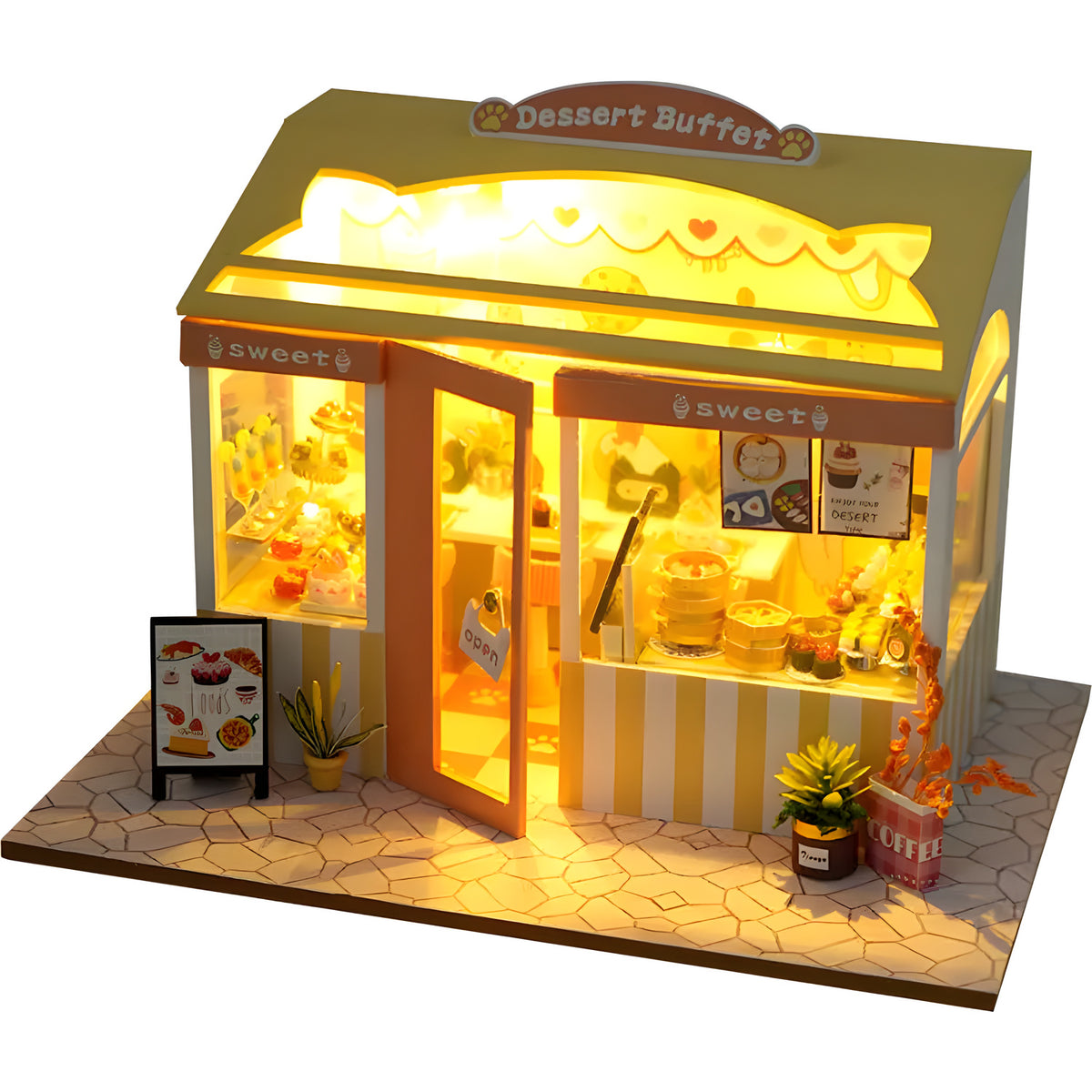 ’Dream Shop 1’’ Miniature Dollhouse Kit