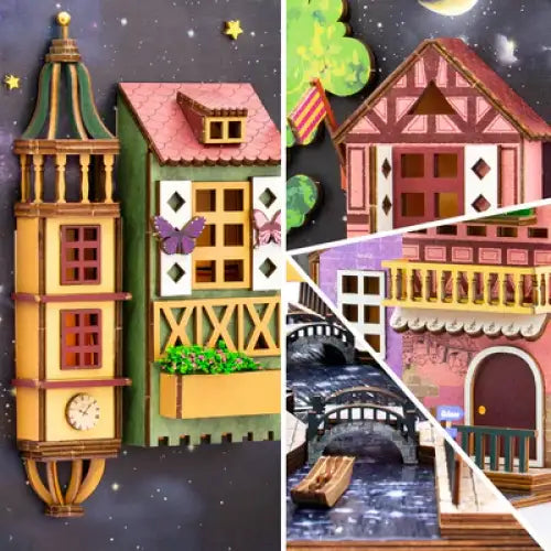 Dreamland of Alsace Book Nook Kit
