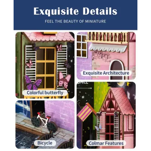 Dreamland of Alsace Book Nook Kit