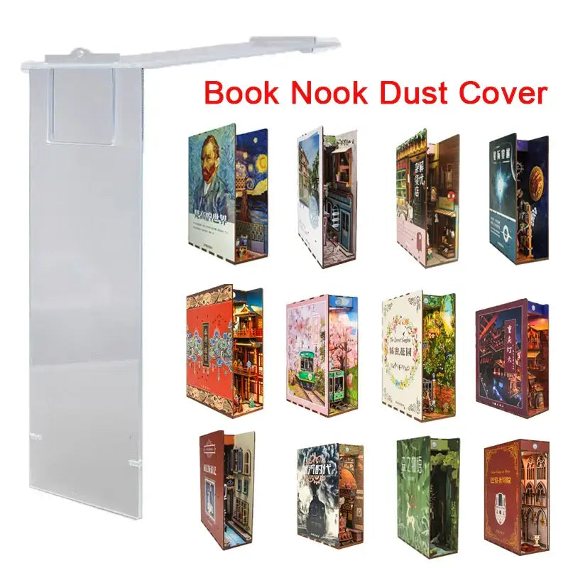 Dust protection for Book Nook