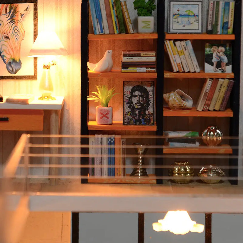 Elegant Miniature Dollhouse Kit