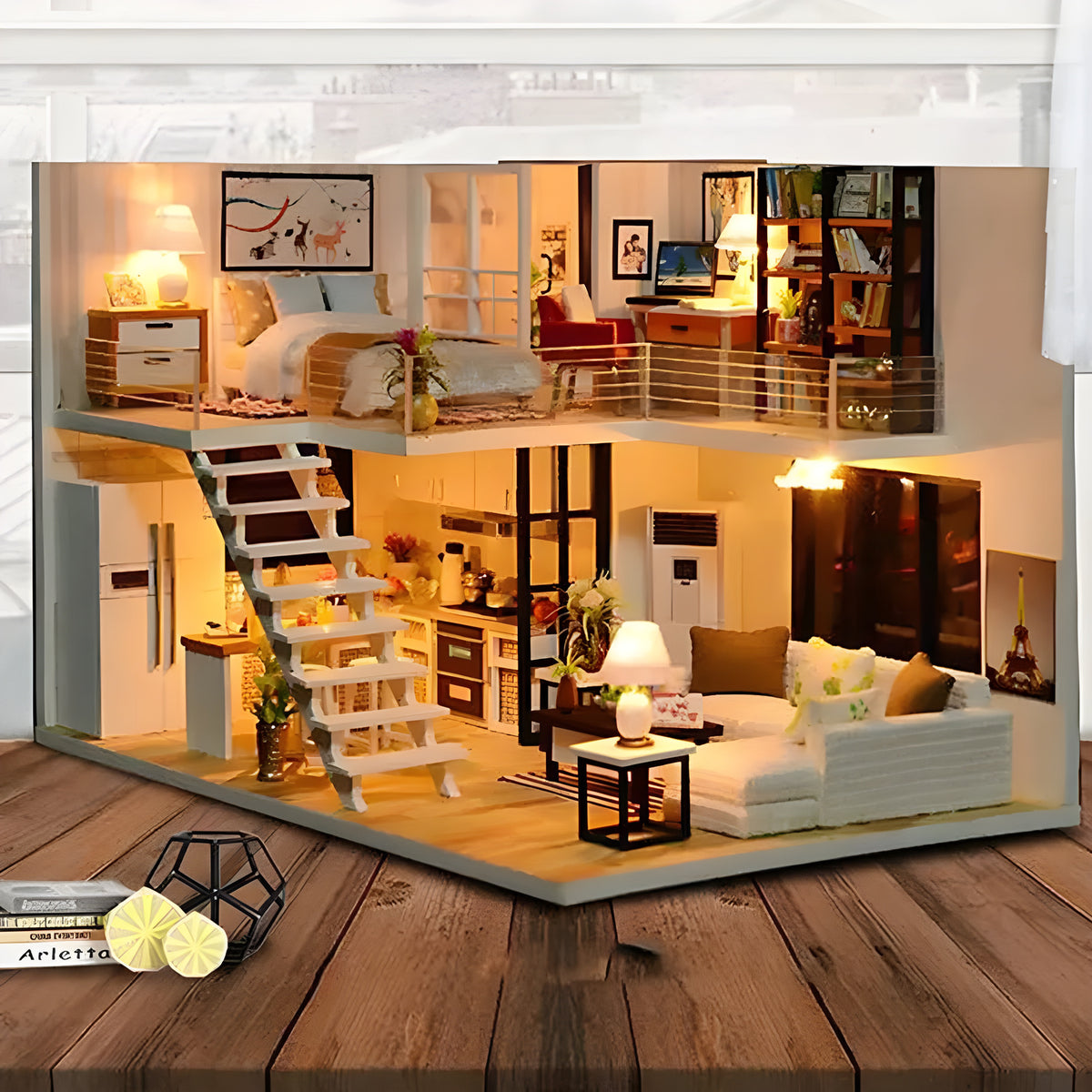 ’Elegant’ Miniature Dollhouse Kit