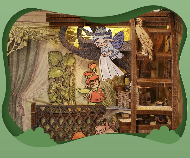 Elven Paradise Book Nook Kit