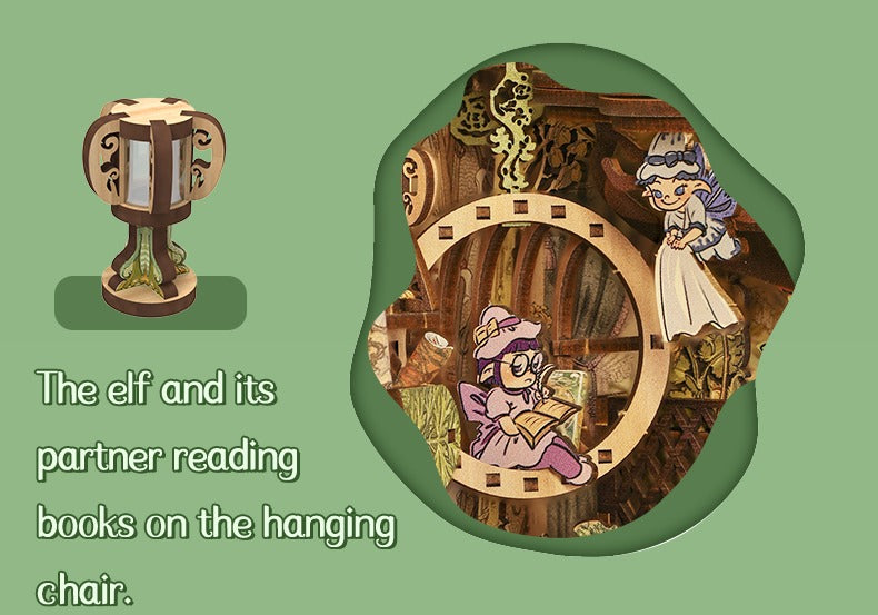 Elven Paradise Book Nook Kit