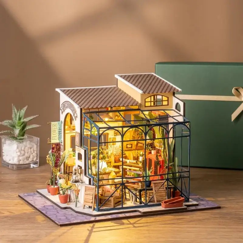 Emily’s Floral Boutique DIY Miniature House Kit