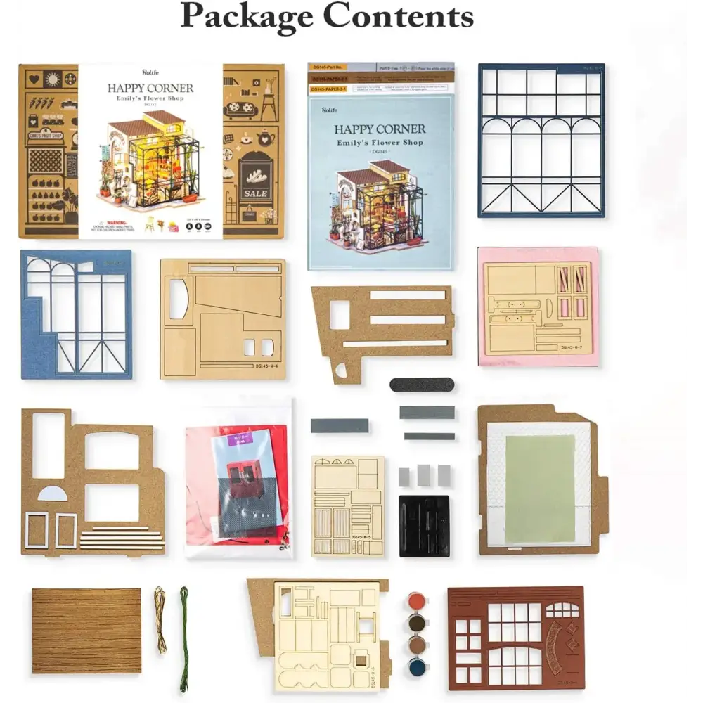 Emily’s Floral Boutique DIY Miniature House Kit