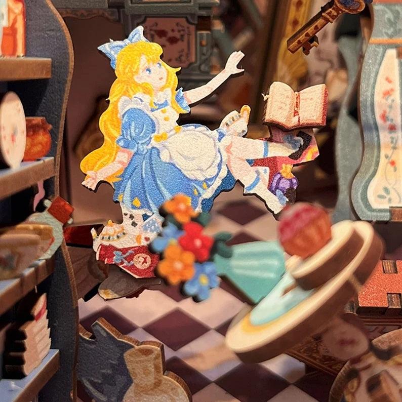 Alice in Wonderland Book Nook Kit