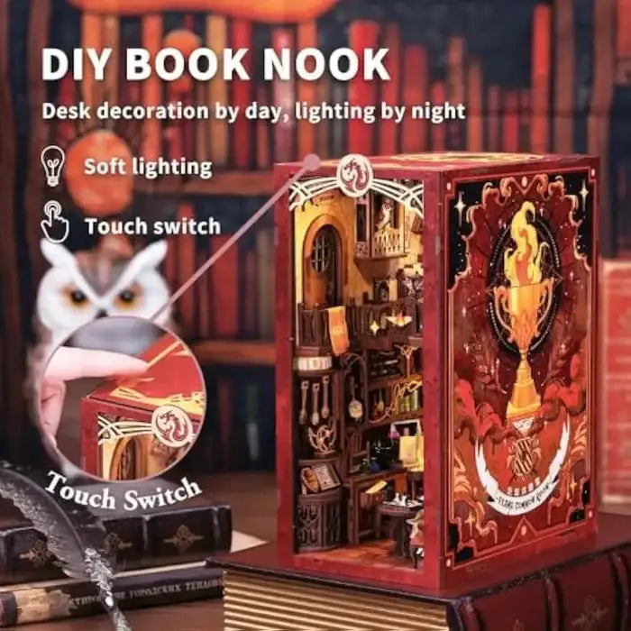 Flame Common Room Book Nook Kit