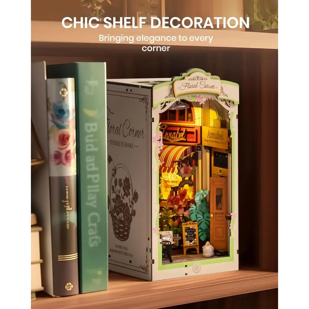 Floral Corner DIY Book Nook Kit