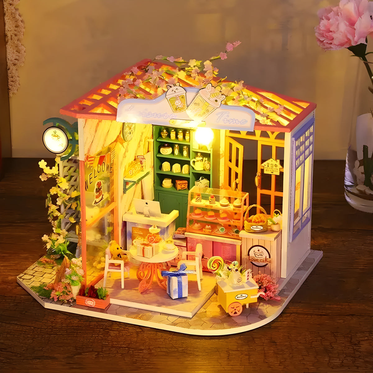 Flower History DIY Miniature House Kit