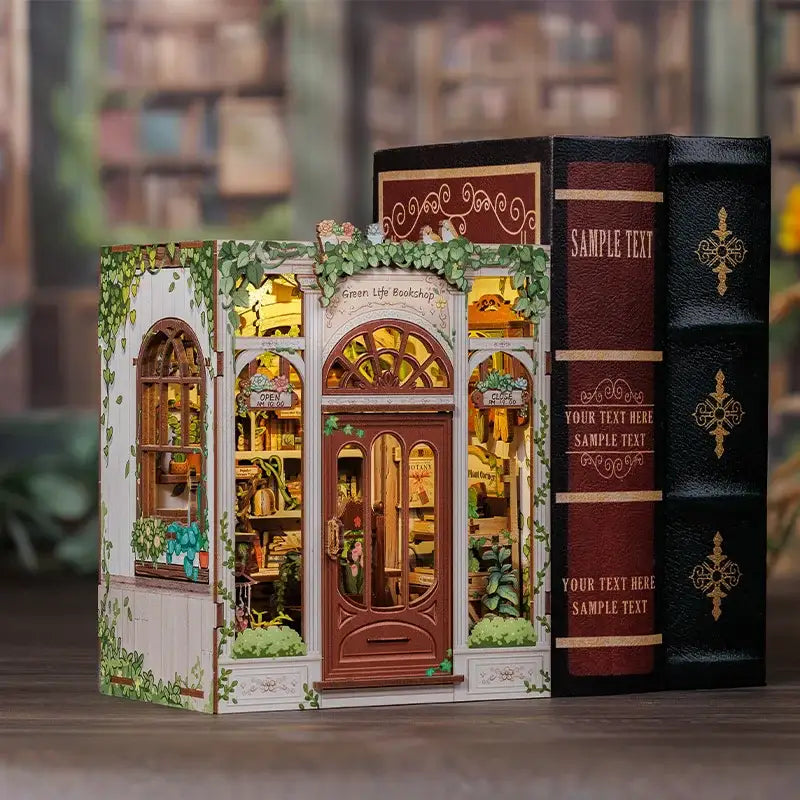 Green Life Bookshop DIY Book Nook