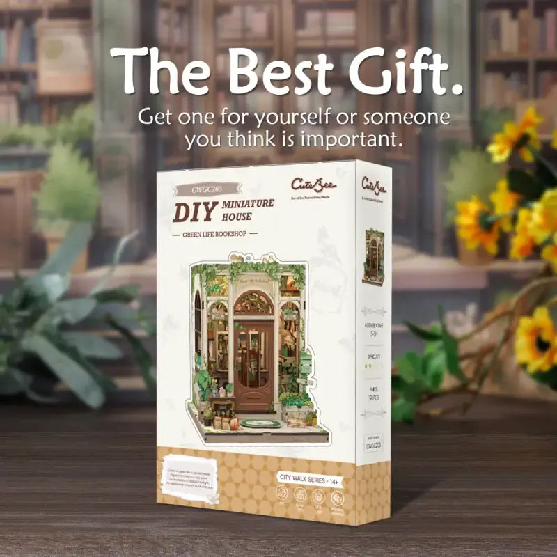 Green Life Bookshop DIY Book Nook