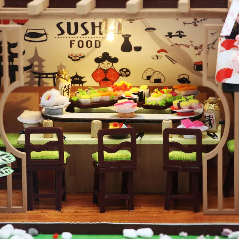 Gubbion & Sushi Miniature Dollhouse Kit