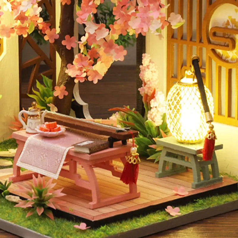 Guqin Miniature Dollhouse Kit