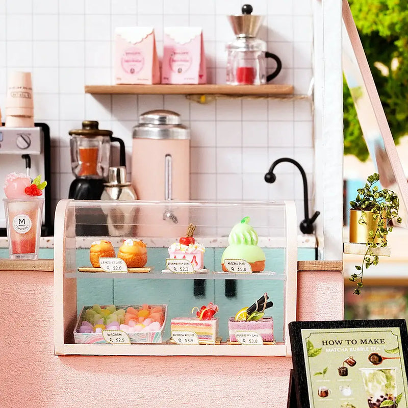 Happy Shop Series Miniature Dollhouse Kit