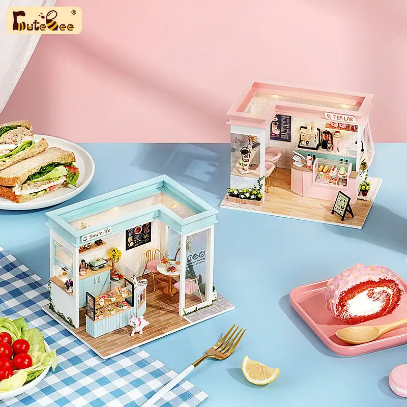 ’Happy Shop Series’ Miniature Dollhouse Kit