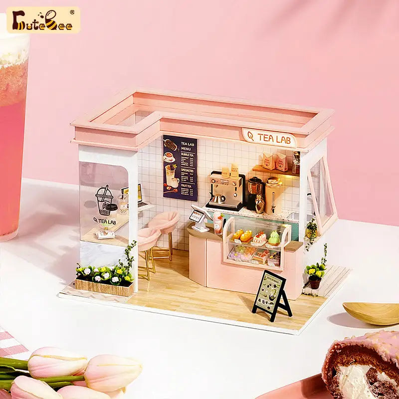 ’Happy Shop Series’ Miniature Dollhouse Kit