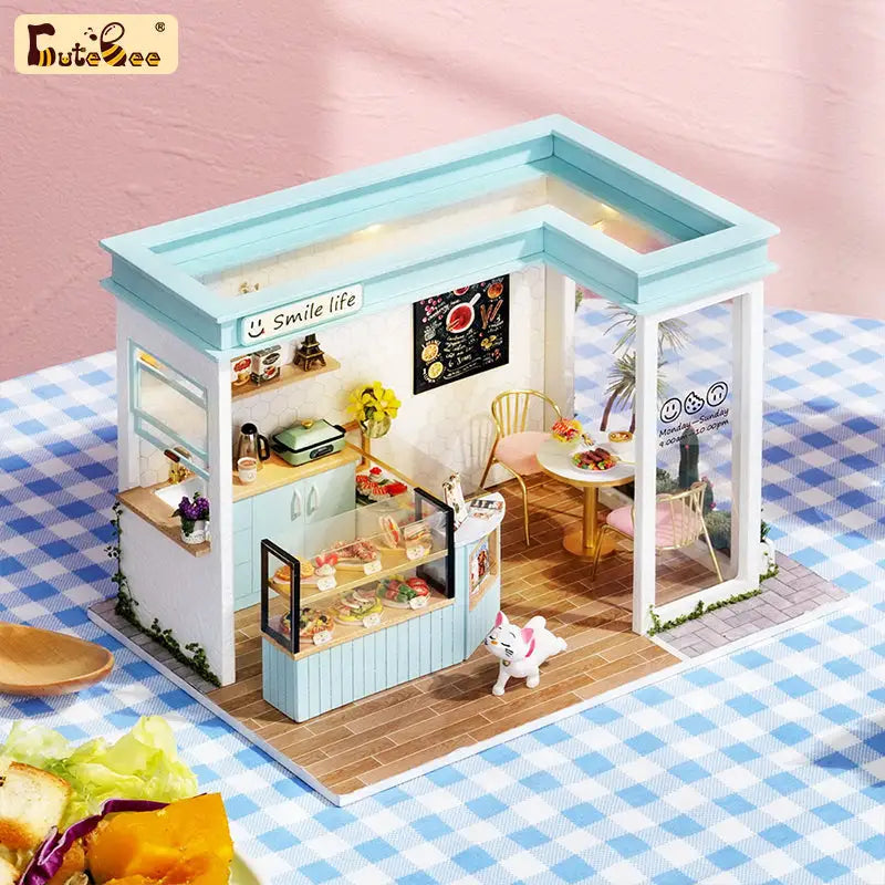 ’Happy Shop Series’ Miniature Dollhouse Kit